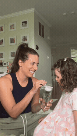 Step 2: Open the bottle to hear their little voice again.
